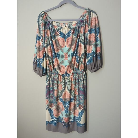 Boston Proper Dresses & Skirts - Boston Proper Women Size 13 Stretch Floral Scoop Neck Swim Dress Sundress Comfy